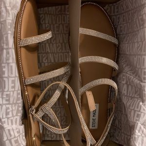 Steve Madden Transport-R Rhinestone Sandals